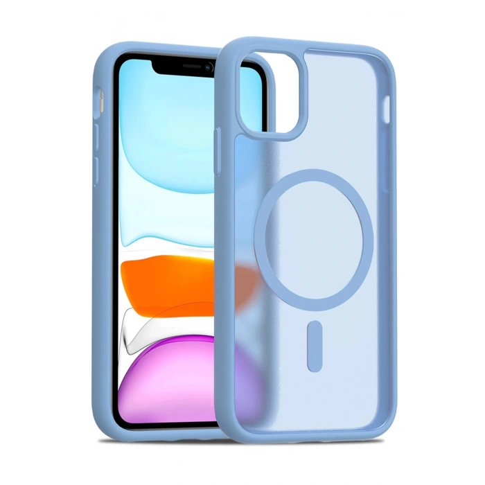 Joko iPhone 12 Jota Magsafe Kapak - Açık Mavi