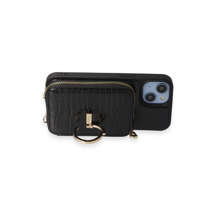 Joko iPhone 12 Pro Kılıf Ermes Kapak - Siyah