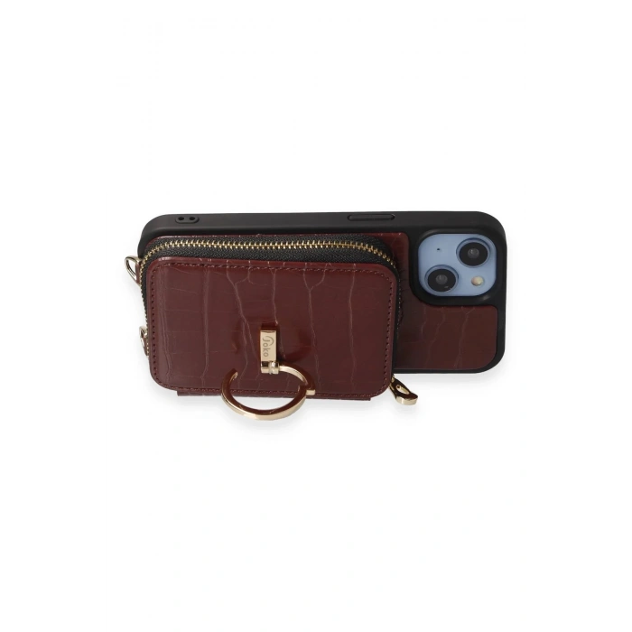 Joko iPhone 13 Pro Max Kılıf Ermes Kapak - Bordo