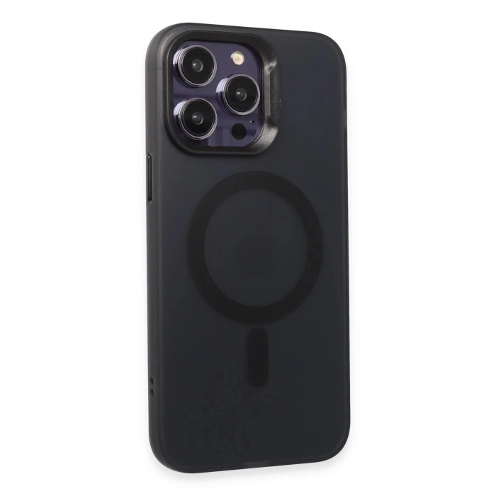 Joko iPhone 13 Pro Max Kılıf Mateks Magsafe Kapak - Siyah