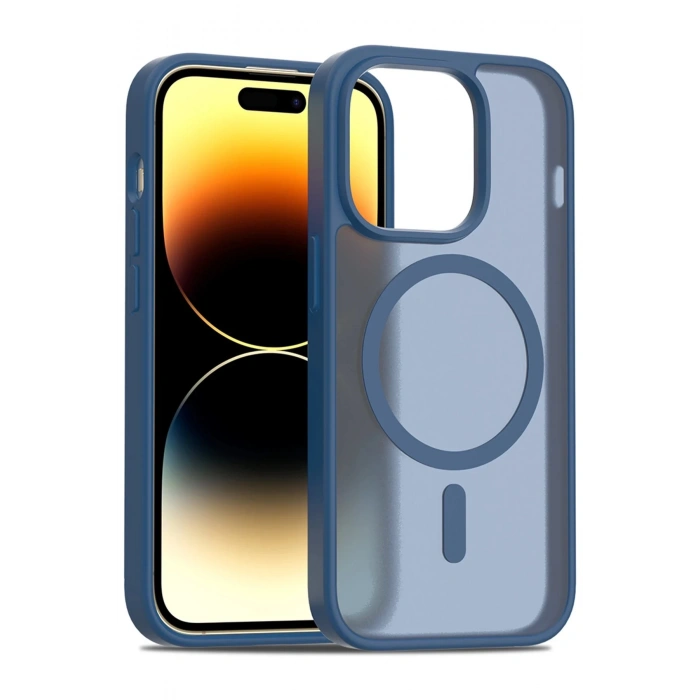Joko iPhone 14 Pro Jota Magsafe Kapak - Lacivert