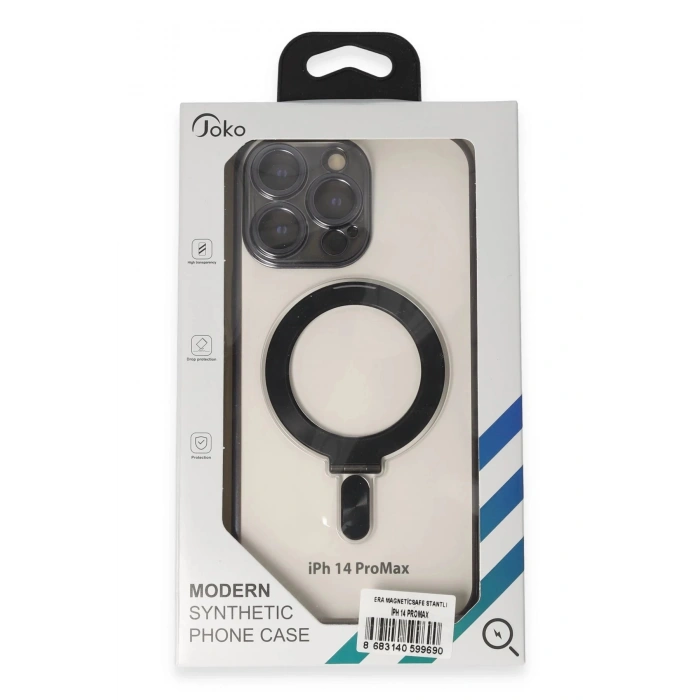 Joko iPhone 14 Pro Max Era Magsafe Standlı Kapak - Derin Mor