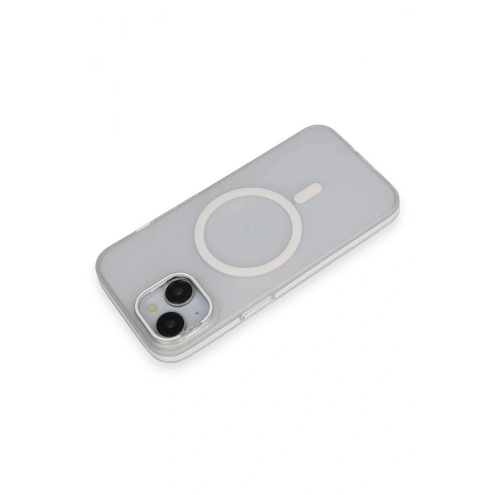 Joko iPhone 14 Pro Max Frost Standlı Magsafe Kapak - Şeffaf