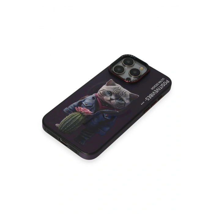 Joko iPhone 14 Pro Max Fun Magsafe Kapak - Derin Mor