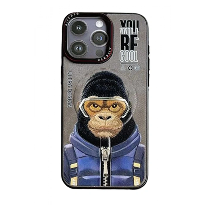 Joko iPhone 14 Pro Max Fun Magsafe Kapak - Natural Grey