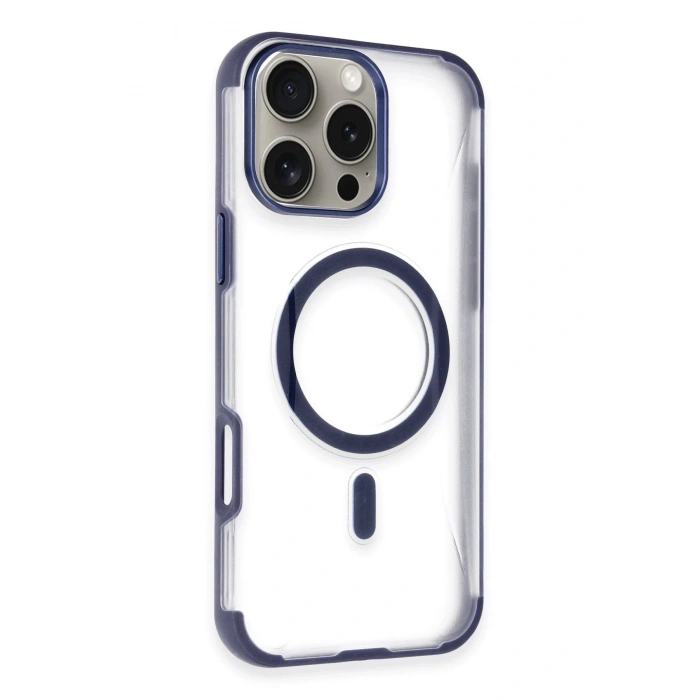 Joko iPhone 14 Pro Max Hilton Magsafe Kapak - Lacivert