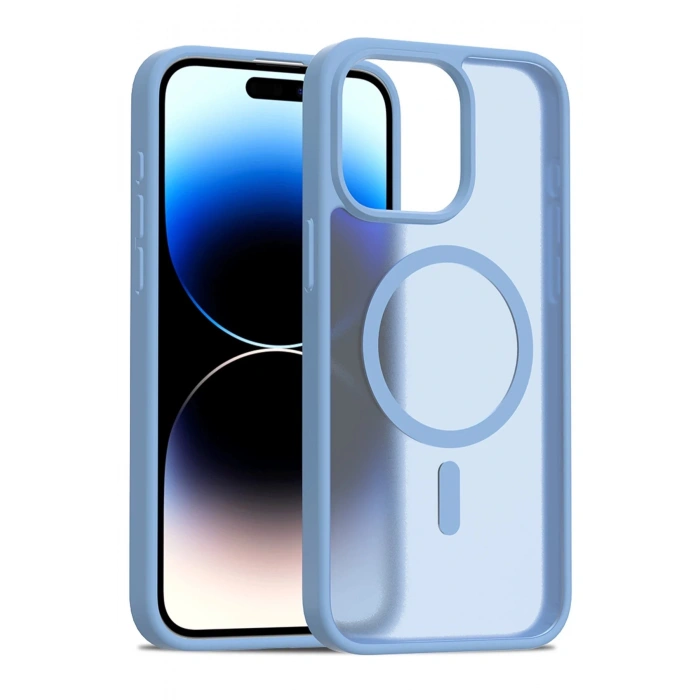 Joko iPhone 14 Pro Max Jota Magsafe Kapak - Açık Mavi