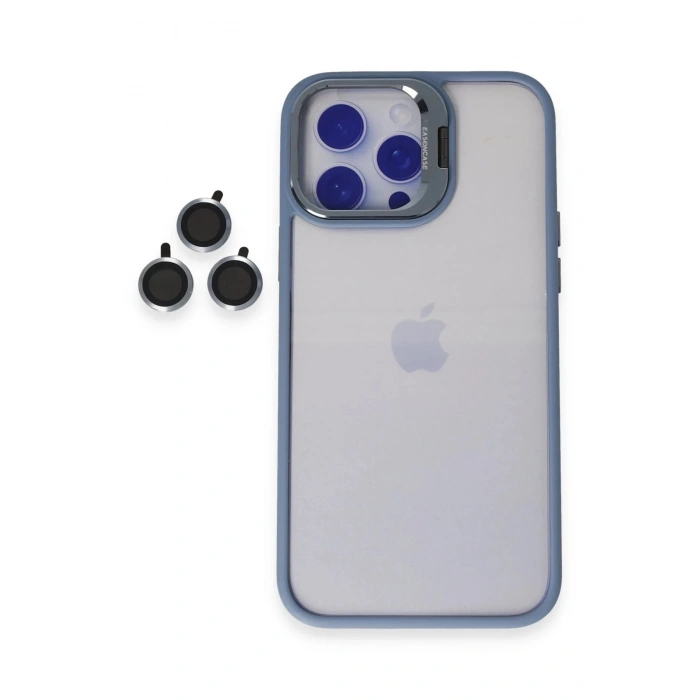 Joko iPhone 14 Pro Max Kılıf Roblox Lens Standlı Kapak - Sierra Blue