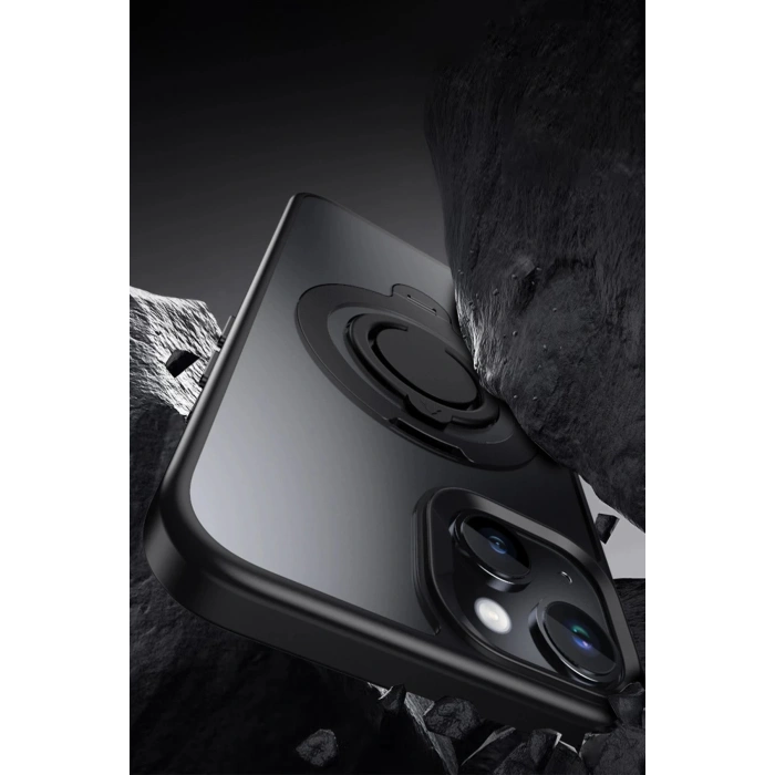 Joko iPhone 15 Avatar 360 Dönen Magsafe Kapak - Siyah