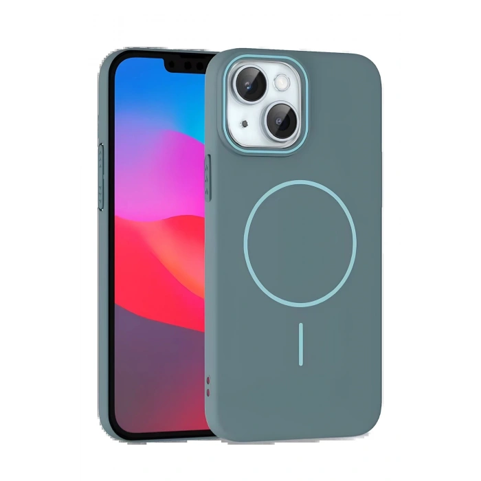 Joko iPhone 15 Plus Broş Magsafe Kapak uaz