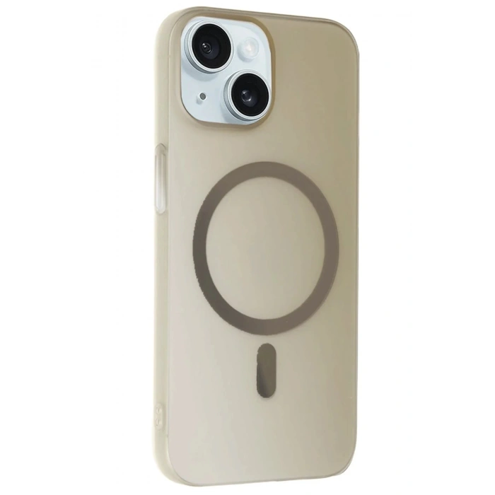 Joko iPhone 15 Plus Tuna PC Slim Magsafe Kapak - Titan Gri