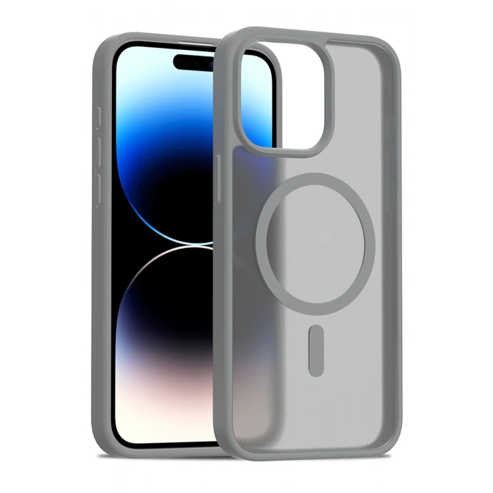 Joko iPhone 15 Pro Jota Magsafe Kapak - Titan Gri