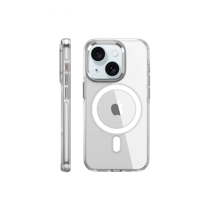 Joko iPhone 15 Pro Kılıf Crystal Magsafe Kapak - Şeffaf