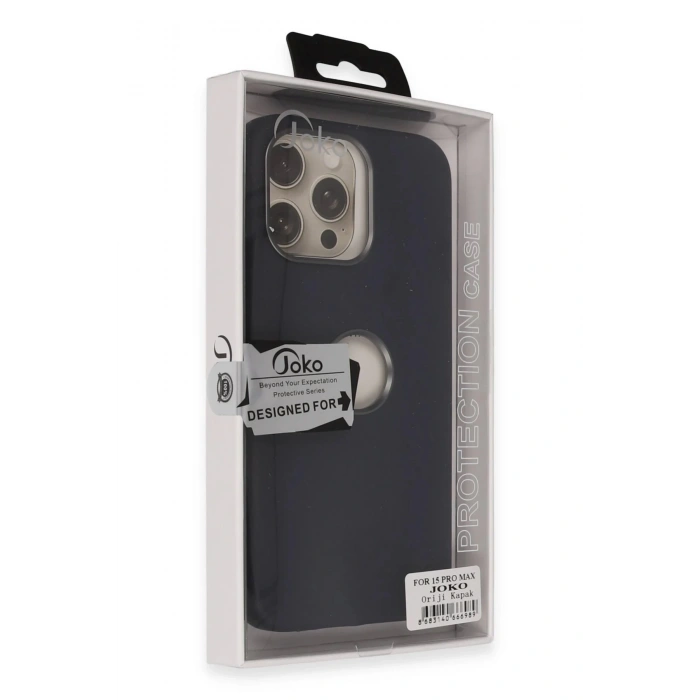 Joko iPhone 15 Pro Oriji Kapak - Lacivert