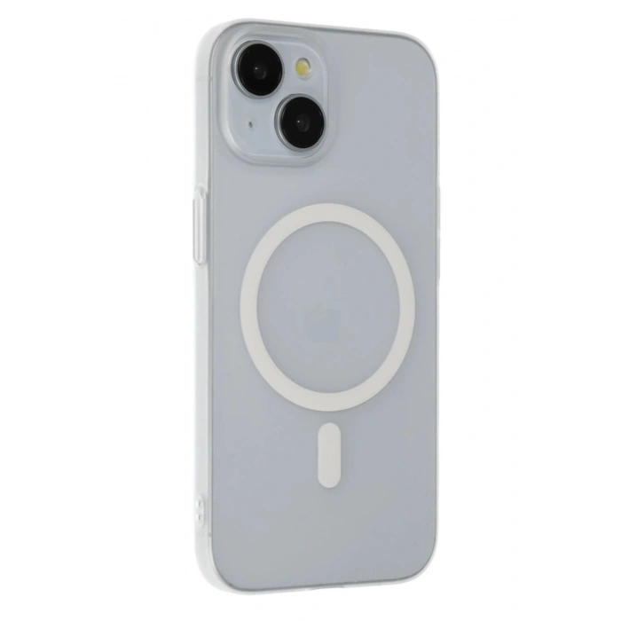 Joko iPhone 15 Tuna PC Slim Magsafe Kapak - Şeffaf