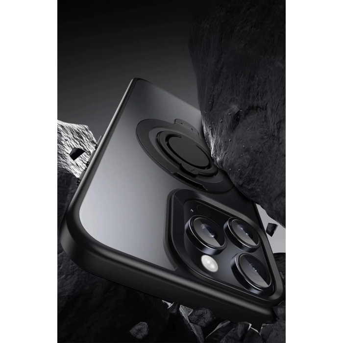 Joko iPhone 16 Pro Max Avatar 360 Dönen Magsafe Kapak - Siyah