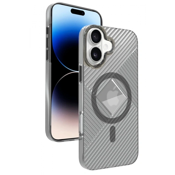 Joko iPhone 16 Stella PC Sert Magsafe Kılıf - Siyah