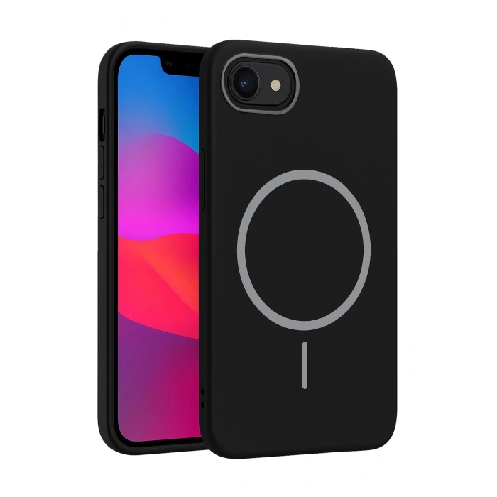 Joko iPhone 16E Broş Magsafe Kapak - Siyah
