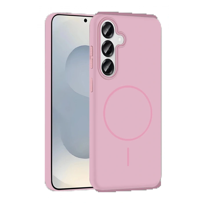 Joko Samsung Galaxy S23 FE Broş Magsafe Kapak - Pembe