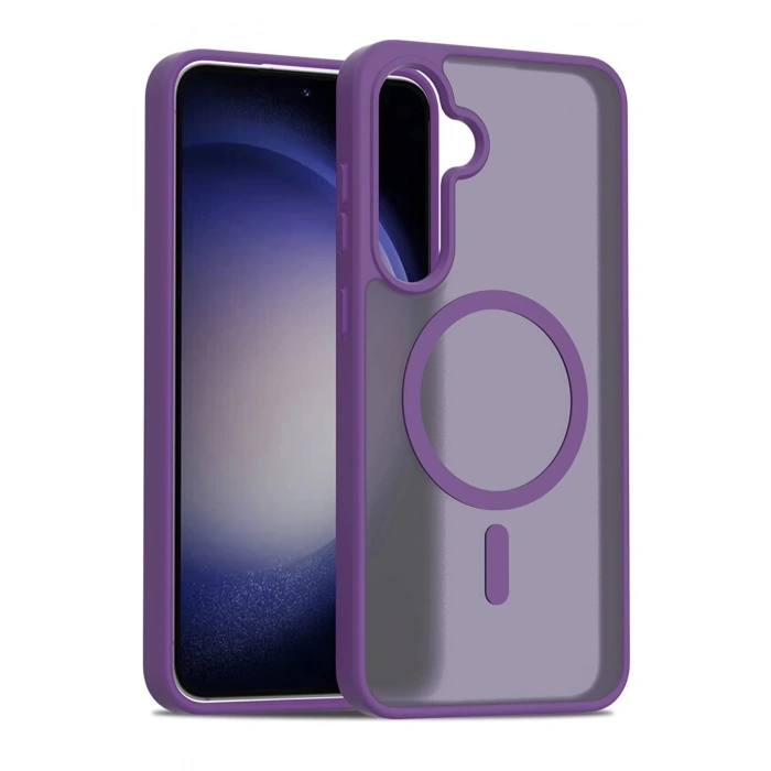 Joko Samsung Galaxy S24 FE Jota Magsafe Kapak - Derin Mor