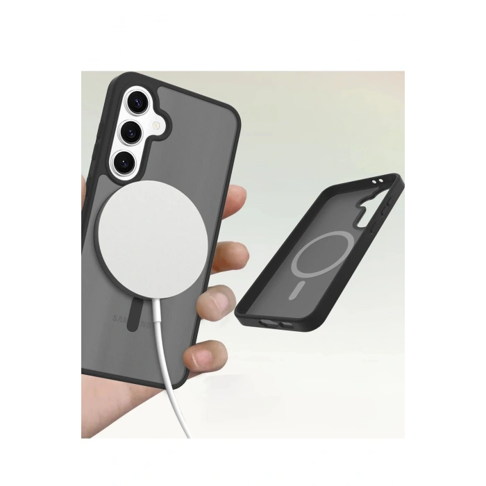 Joko Samsung Galaxy S24 FE Jota Magsafe Kapak - Derin Mor