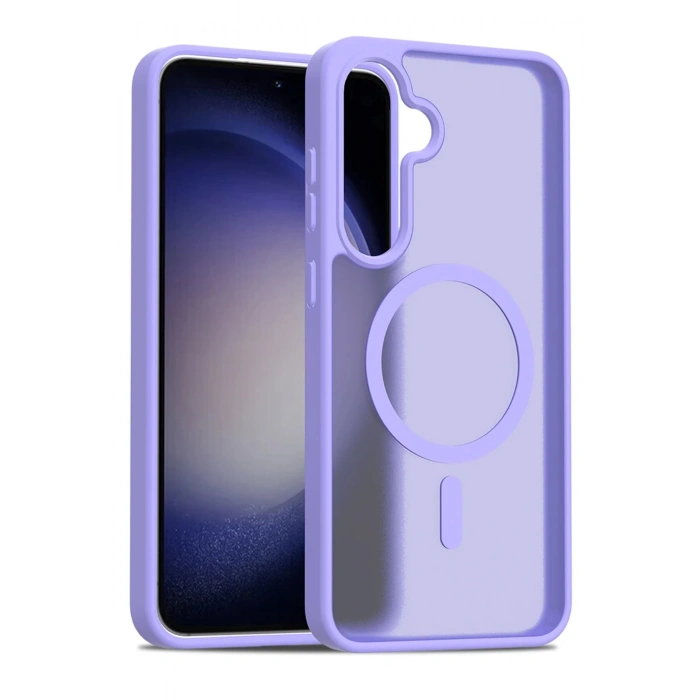 Joko Samsung Galaxy S24 FE Jota Magsafe Kapak - Lila