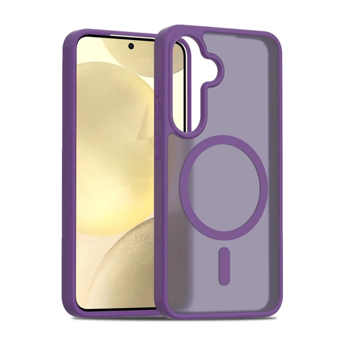 Joko Samsung Galaxy S24 Jota Magsafe Kapak - Derin Mor