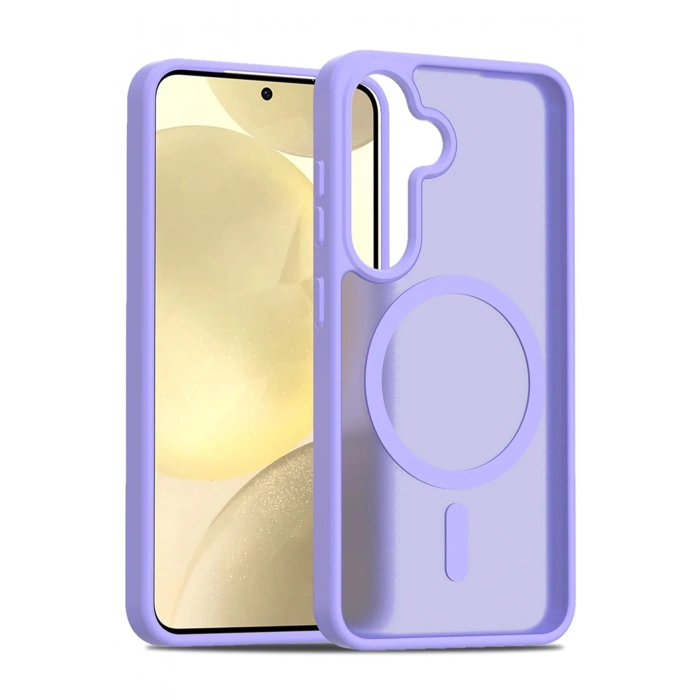 Joko Samsung Galaxy S24 Jota Magsafe Kapak - Lila