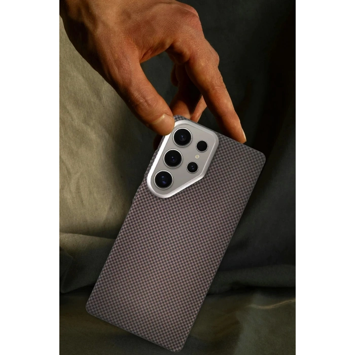 Joko Samsung Galaxy S24 Ultra Besa Magsafe Kapak - Titan Gri