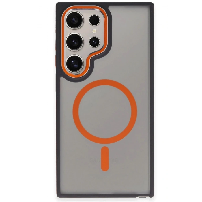Joko Samsung Galaxy S24 Ultra Winner Magsafe Kapak - Turuncu