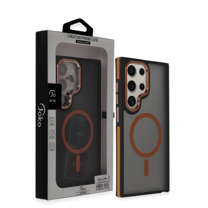 Joko Samsung Galaxy S24 Ultra Winner Magsafe Kapak - Turuncu