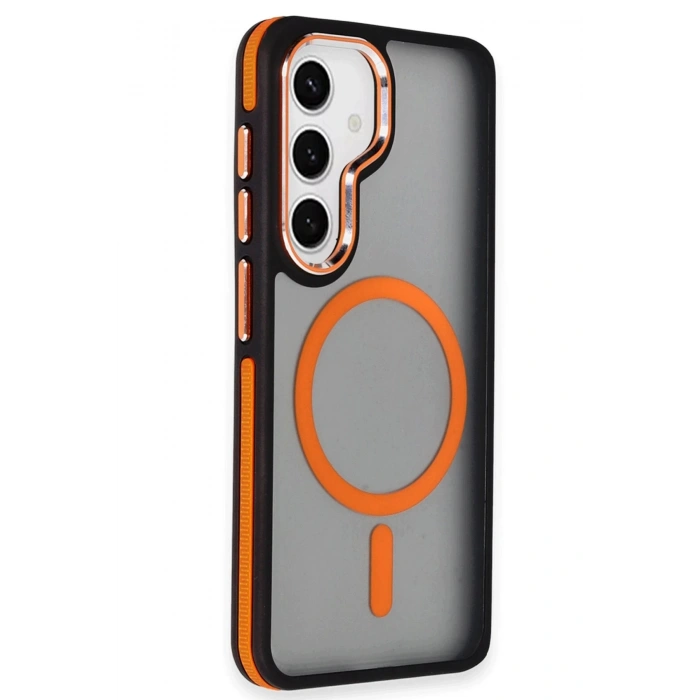 Joko Samsung Galaxy S24 Winner Magsafe Kapak - Turuncu