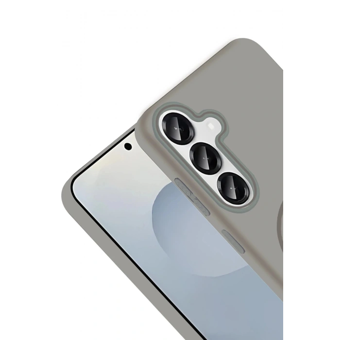 Joko Samsung Galaxy S25 Broş Magsafe Kapak - Titan Gri