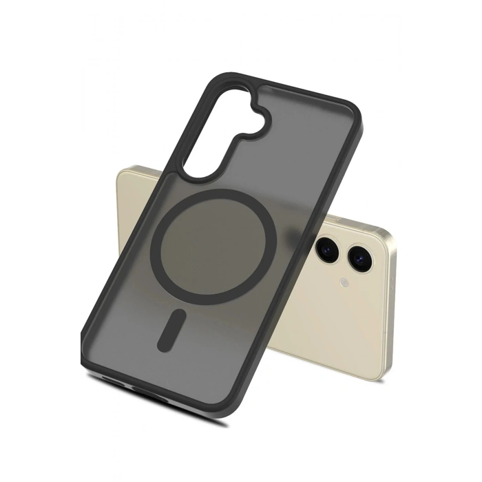 Joko Samsung Galaxy S25 Jota Magsafe Kapak - Koyu Yeşil