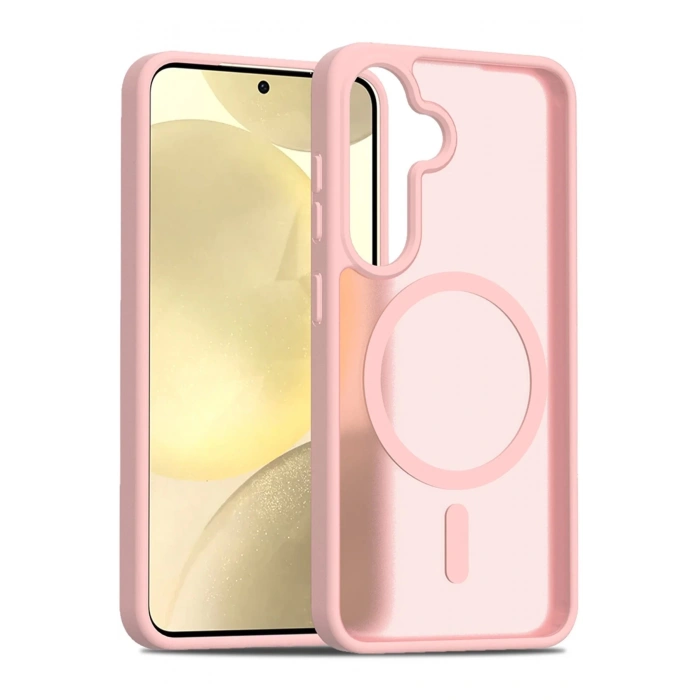 Joko Samsung Galaxy S25 Jota Magsafe Kapak - Pudra