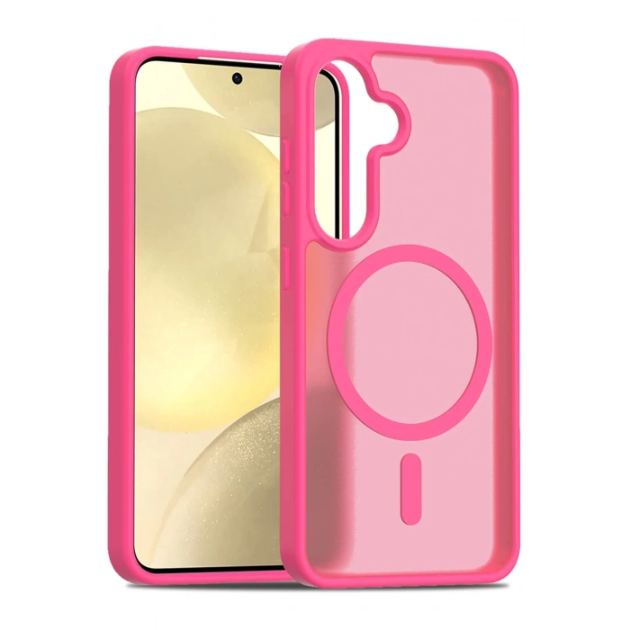 Joko Samsung Galaxy S25 Plus Jota Magsafe Kapak - Rose