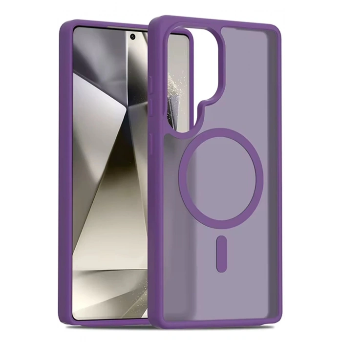 Joko Samsung Galaxy S25 Ultra Jota Magsafe Kapak - Derin Mor