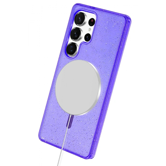 Joko Samsung Galaxy S25 Ultra Star Magsafe Kapak - Mor