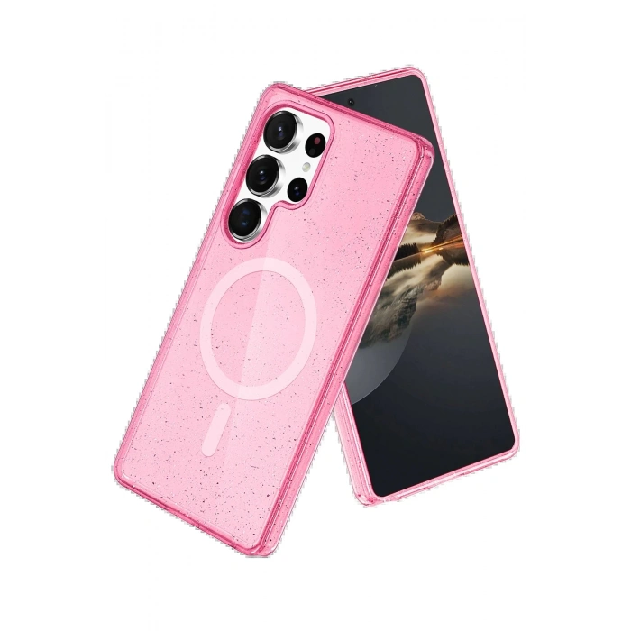 Joko Samsung Galaxy S25 Ultra Star Magsafe Kapak - Pembe