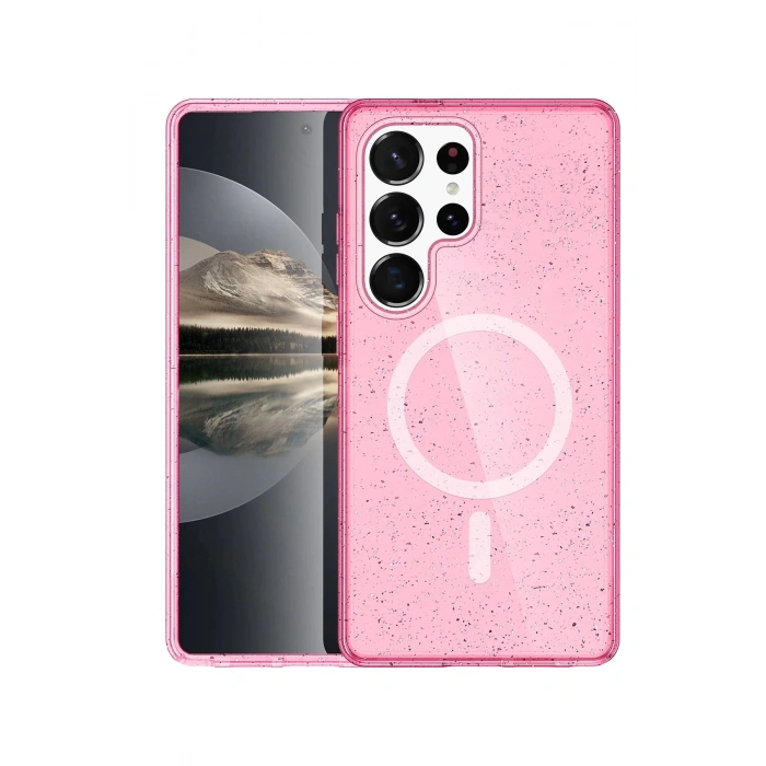 Joko Samsung Galaxy S25 Ultra Star Magsafe Kapak - Pembe