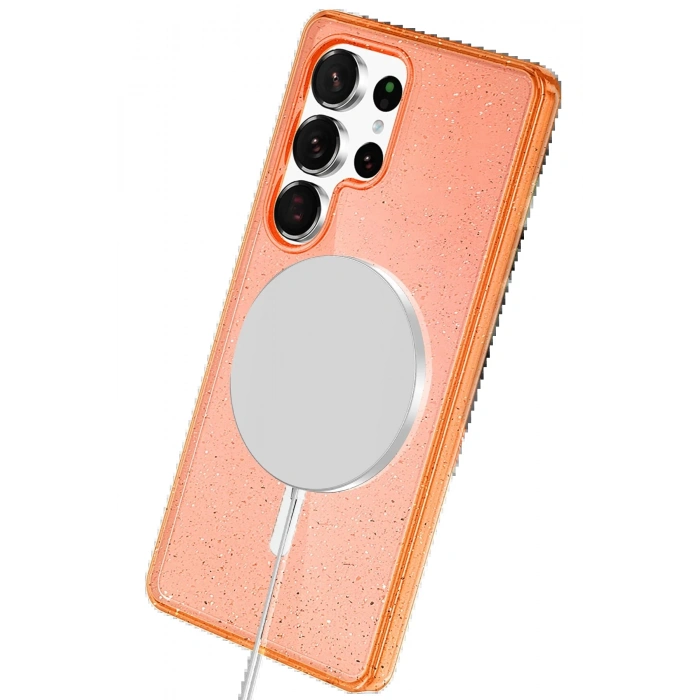 Joko Samsung Galaxy S25 Ultra Star Magsafe Kapak - Turuncu