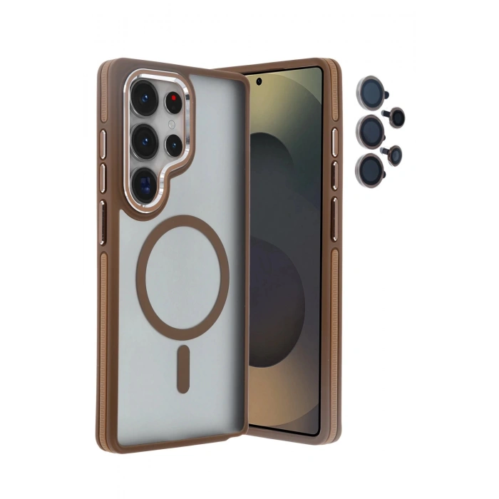 Joko Samsung Galaxy S25 Ultra Winner Magsafe Kapak - Gold