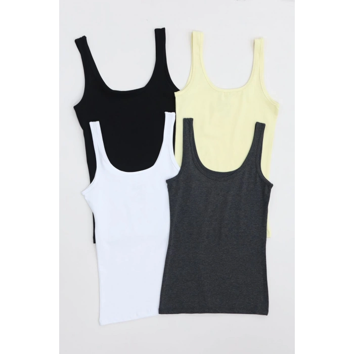 Kalın Askılı Atlet Sarı - 19057.200.