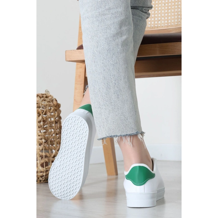 Kalın Tbn Günlük Ayakkabı Beyazyeşil - 8585.264.