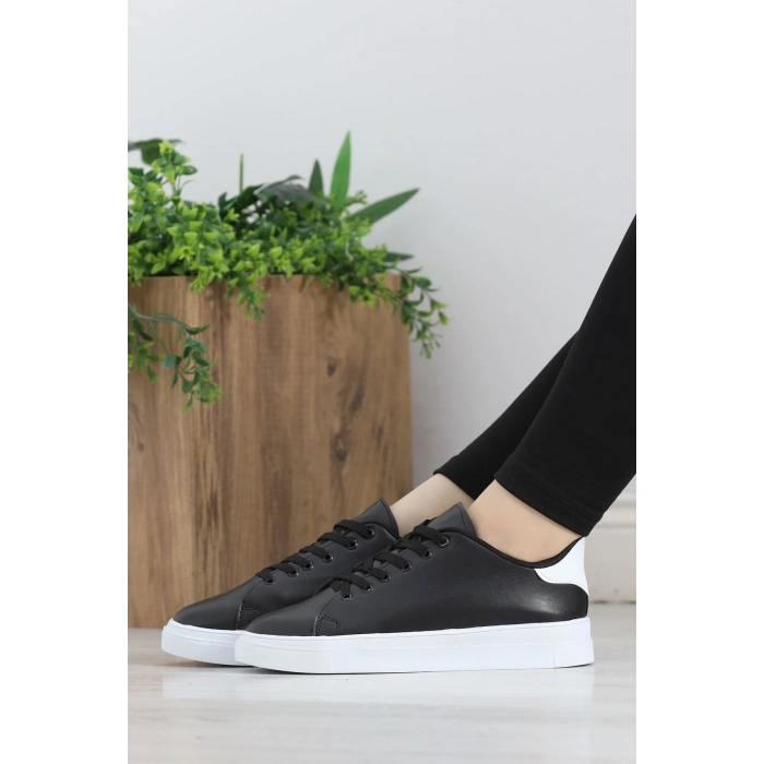 Kalın Tbn Günlük Ayakkabı Siyahbeyaz1 - 8585.264.