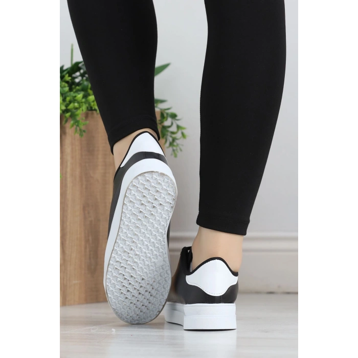 Kalın Tbn Günlük Ayakkabı Siyahbeyaz1 - 8585.264.