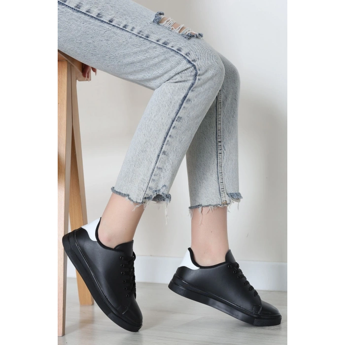 Kalın Tbn Günlük Ayakkabı Siyahbeyaz2 - 8585.264.