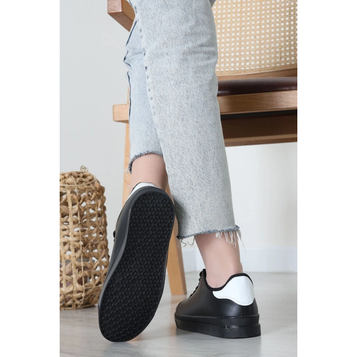 Kalın Tbn Günlük Ayakkabı Siyahbeyaz2 - 8585.264.