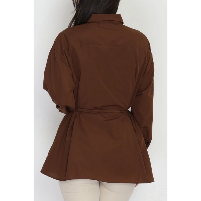 Kalp Detay Tunik Kahve - 43562.1949.