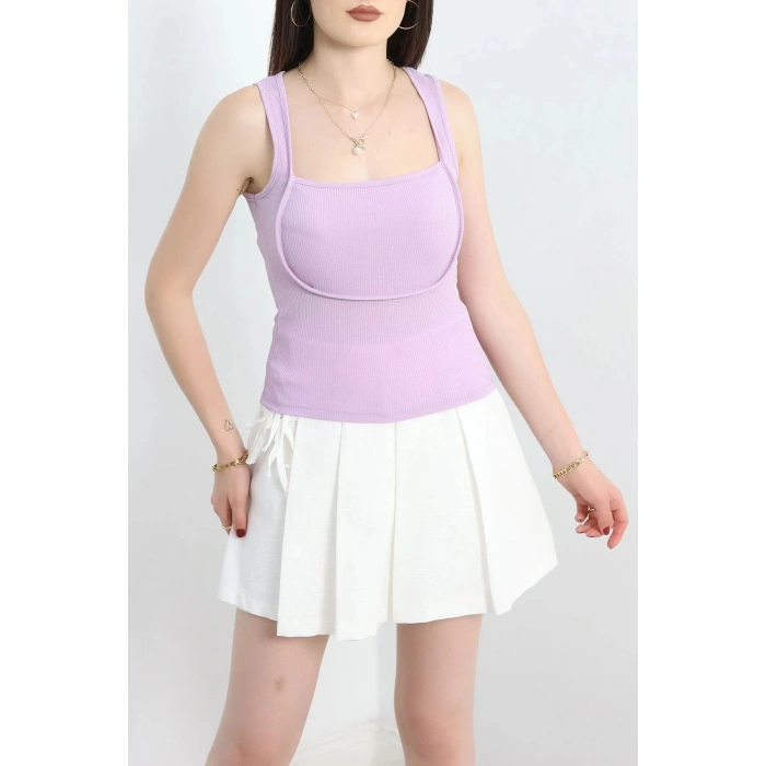 Kare Yaka Fitilli Atlet Lila1 - 3946.1595.